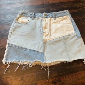 Pacsun jean skirt
